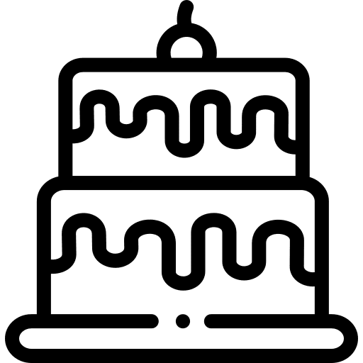 Cake food cake bakery icon