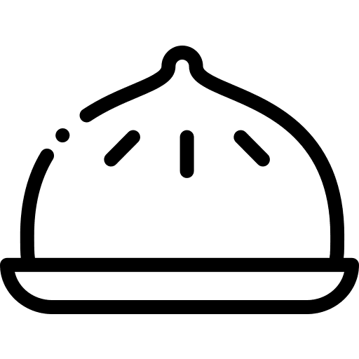 Meat bun asian meat bun chinese icon