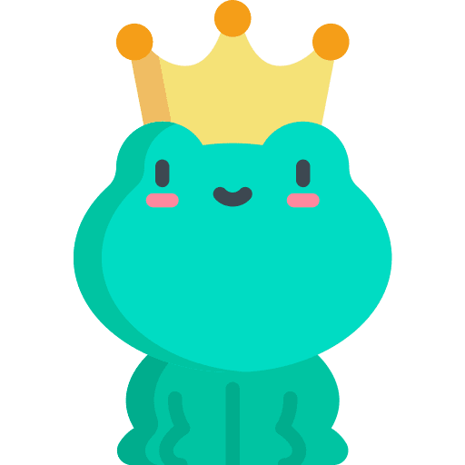 Frog frog fairy tale cultures icon