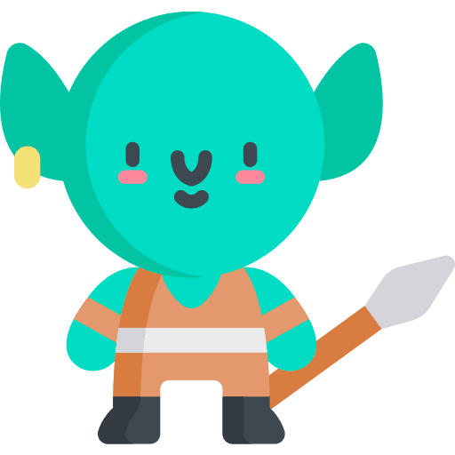Goblin fantasy cultures people icon