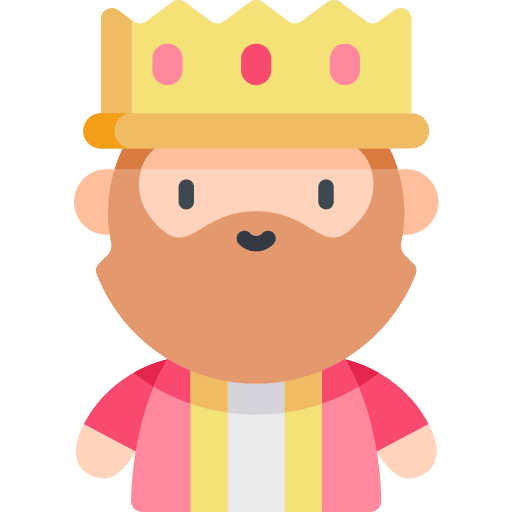 King man king character icon