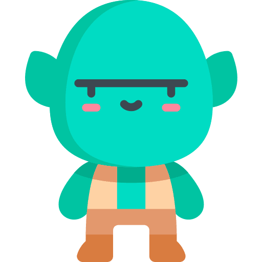 Ogre folklore people monster icon