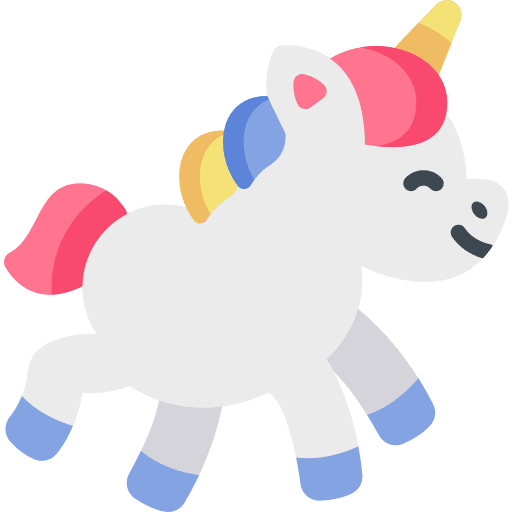 Unicorn folklore legend fantasy icon