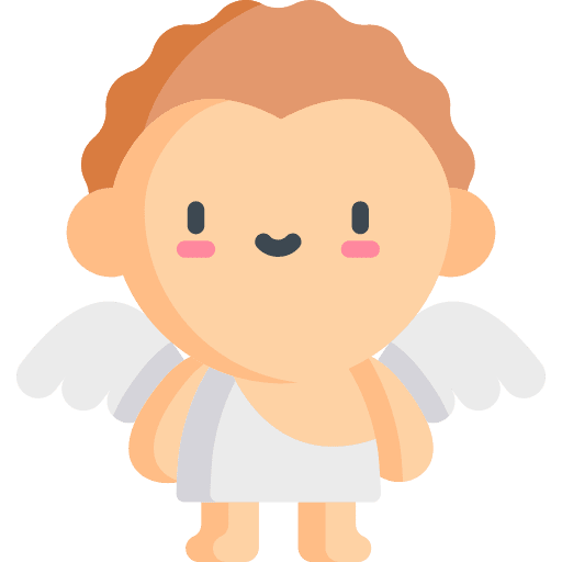 Angel christian wings christianity icon