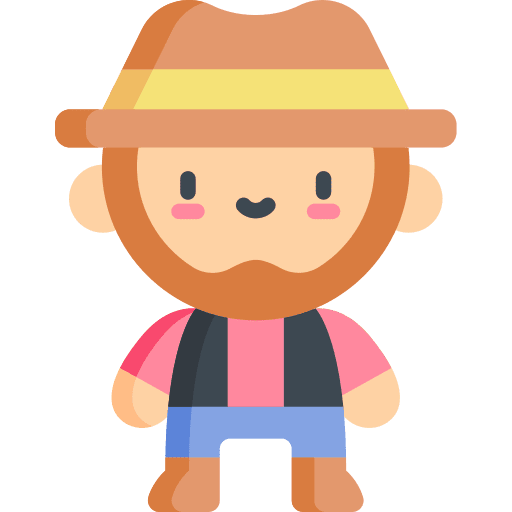 Cowboy cultures character fantasy icon