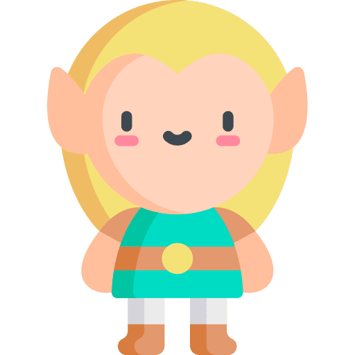 Elf user costume people icon