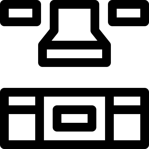 Kitchen kitchen furniture and household cabinets icon