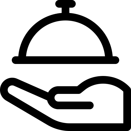 Serve serve serving dish hot food icon