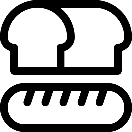 Bread food food and restaurant bread icon