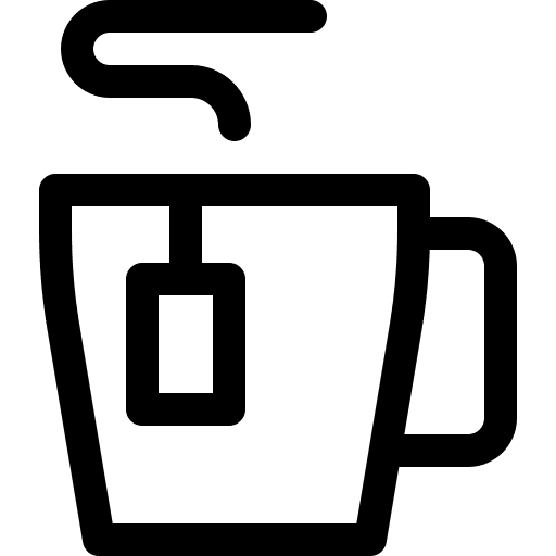 Hot tea tea food and restaurant cup icon