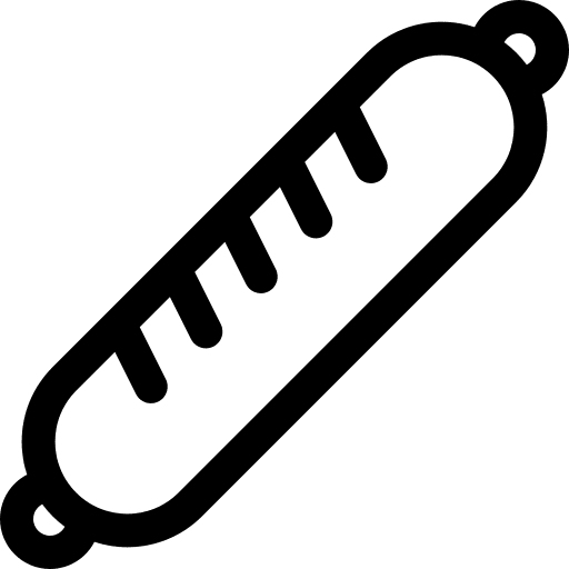 Sausage food barbecue sausage icon