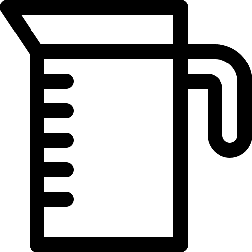 Water jug jug food and restaurant hydratation icon