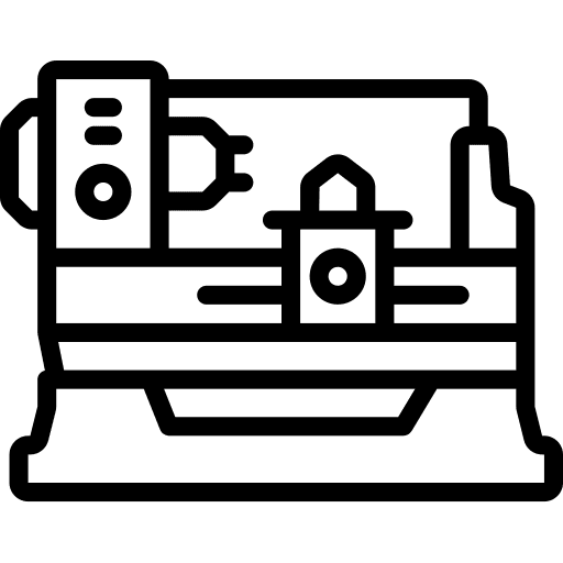 Milling machine cnc machine electronics milling machine icon