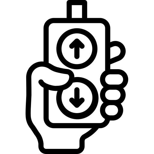 Winch signs construction and tools control icon