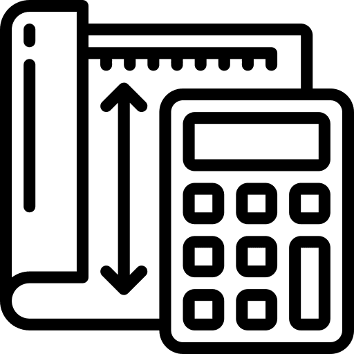 Calculator maths industry technology icon