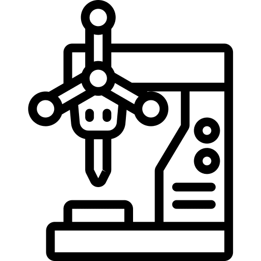 Drill drill wall driller icon