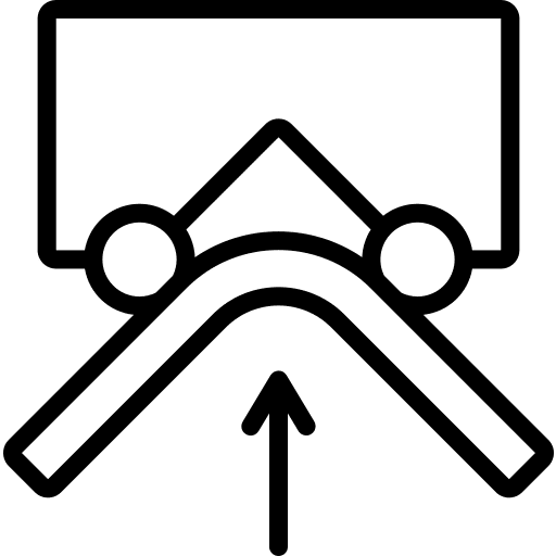 Metal industry machine metal sheets icon