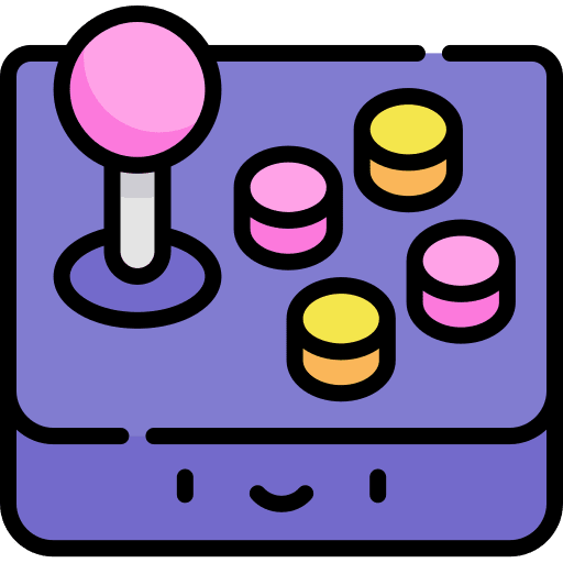 Arcade electronic gaming technology icon