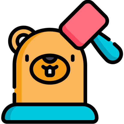 Mole game fair ground fun games icon