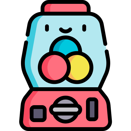 Vending machine hobbies and free time candy machine gashapon icon