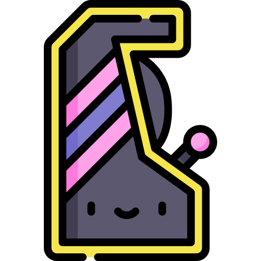 Arcade gaming multimedia arcade icon