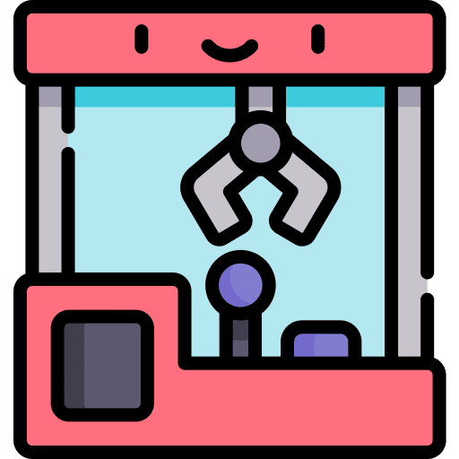 Claw machine claw machine gaming machine icon