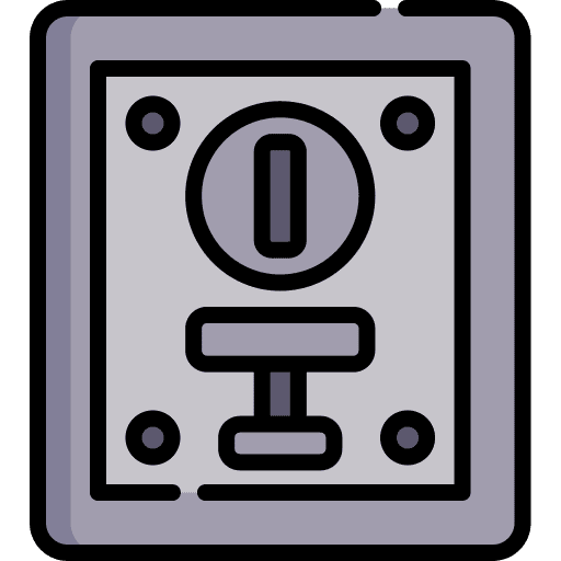 Coin slot slot machine commerce and shopping gambling icon
