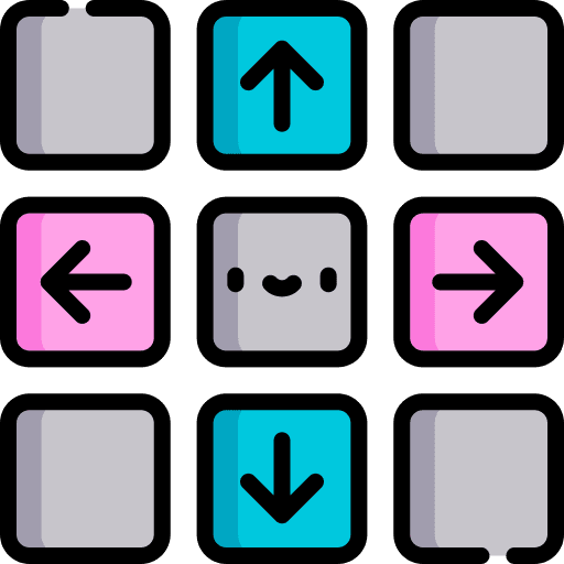 Dancing game pad hobbies and free time electronics icon