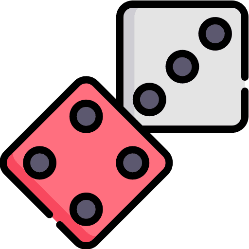 Dices dice entertainment bet icon