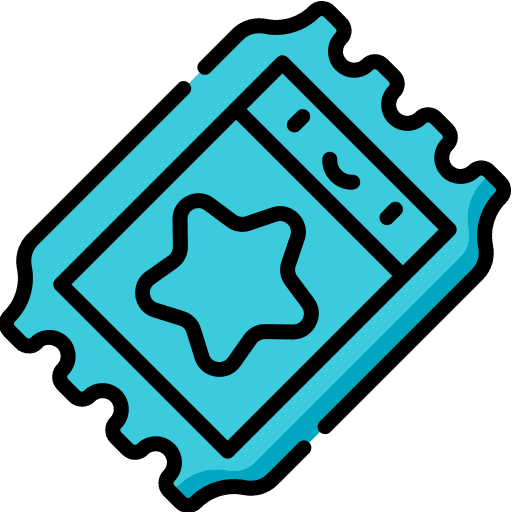 Tickets files and folders tickets show icon