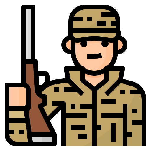 Hunter free time avatar people icon