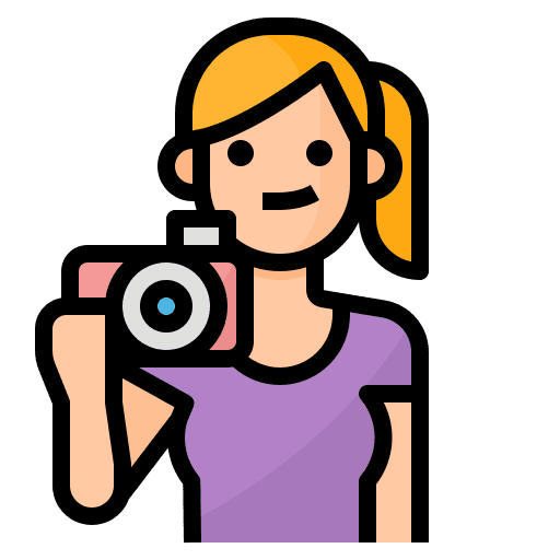 Photographer free time photographer hobbies icon