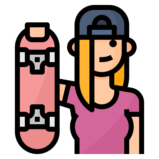 Skater people skater avatar icon