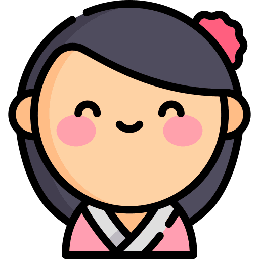 Korean user woman people icon