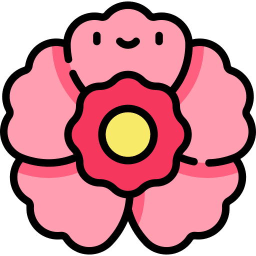 Mugunghwa plant flora nature icon