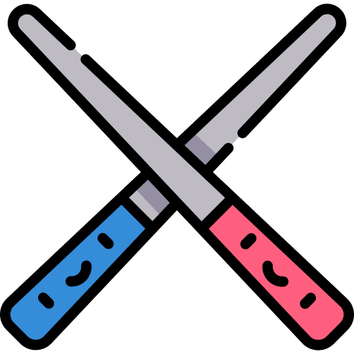 Chopstick food and restaurant chopsticks asian icon