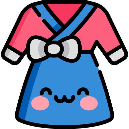 Dress typical fashion dress icon