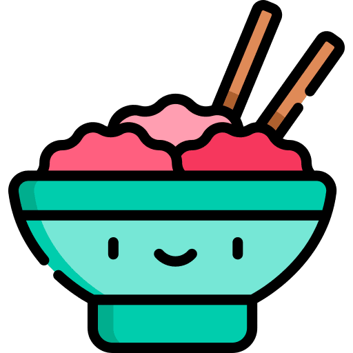 Kimchi food and restaurant oriental korean icon