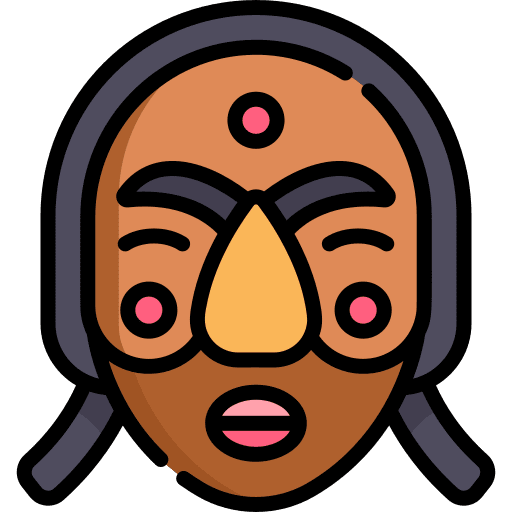Mask cultures korea celebration icon