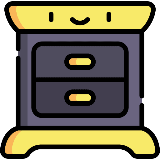 Box furniture and household furniture accessories icon