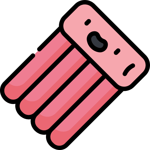 Air mattress mattress summer vacations icon