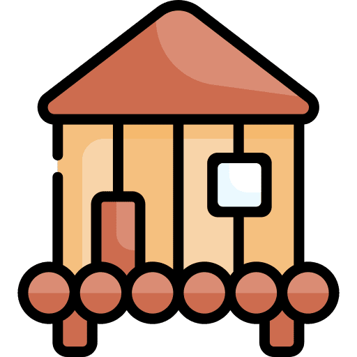 Bungalow architecture buildings residential icon