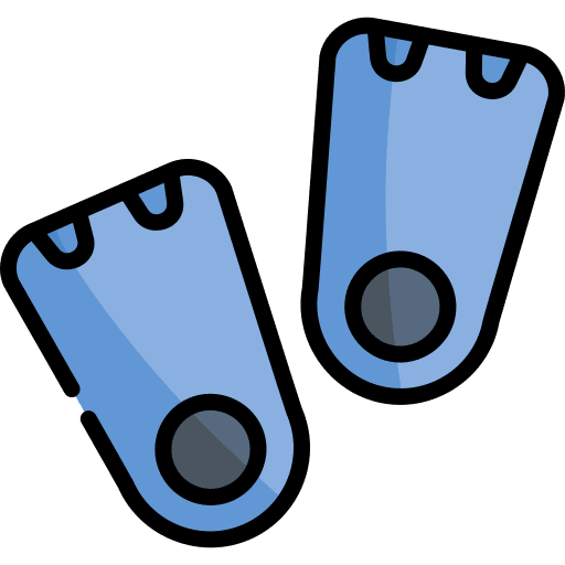 Flippers flippers swimming fins icon