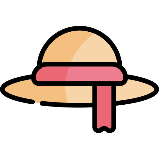 Hat fashion hat summer icon
