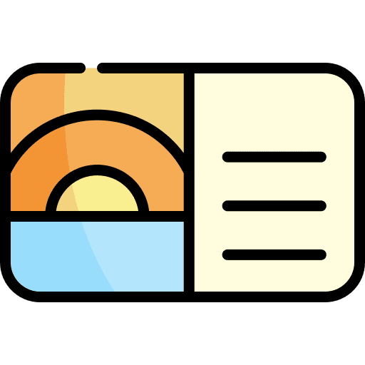 Postal postal pencil mails icon