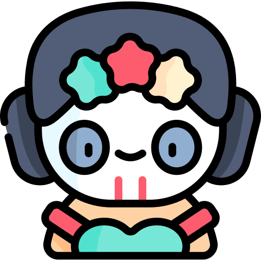 Mexican halloween traditional head icon