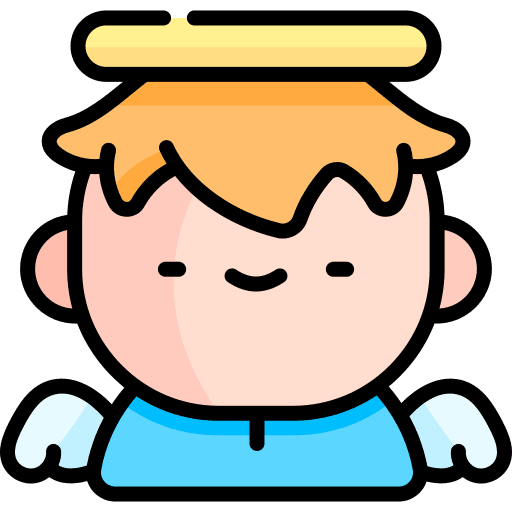 Angel halloween people angel icon