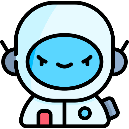 Astronaut profile user space icon