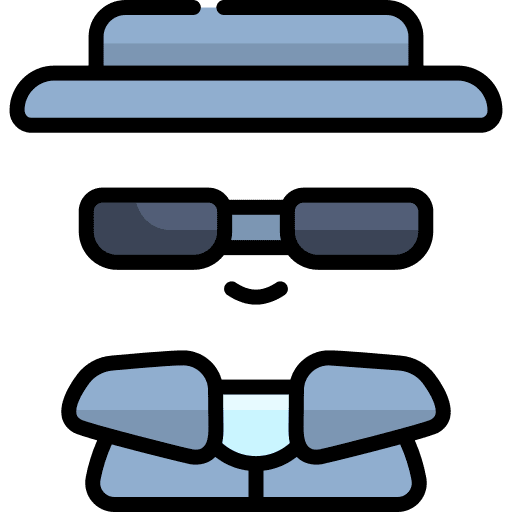 Invisible man avatar invisible man costume icon