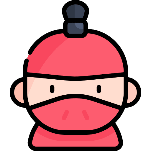Ninja profile halloween costume icon